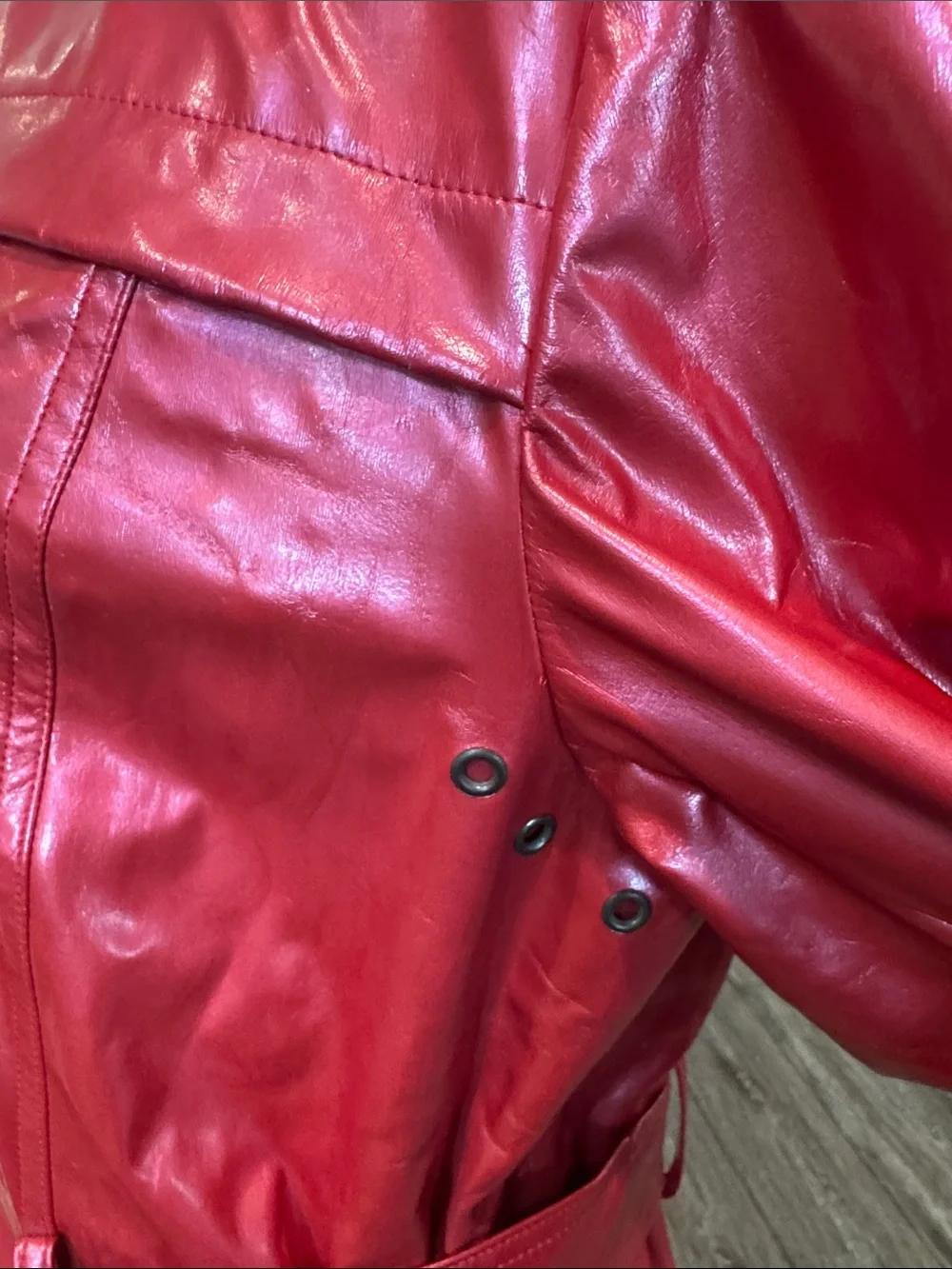 Authentic Burberry London Backworth Glossy Trench Coat with Belt - Picture 12 of 17